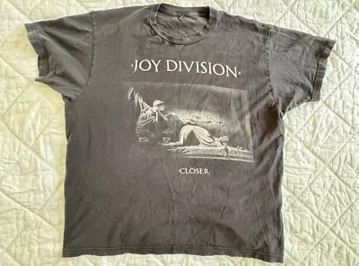 Joy Division T-shirt Closer XL Black Cotton Licensed • $49.99