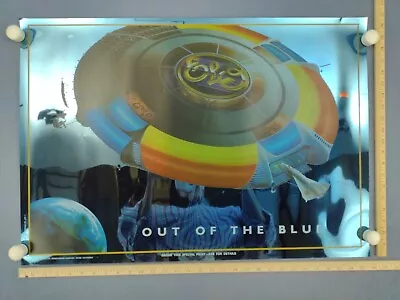 ELO - Out Of The Blue Mylar Promo Poster VINTAGE Original Issue • $55.75