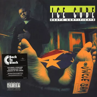 Ice Cube - Death Certificate (LP Album RE 180) • $30