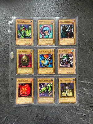 YuGiOh Legend Of Blue Eyes 1st Edition LOB Part Complete Set Of Commons - NM/M • £45