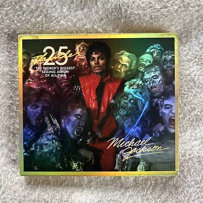 Michael Jackson THRILLER 25th Anniversary Edition CD + DVD ] VG+ • $12