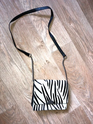 £9 • Buy Cow Leather Shoulder Bag Evening Bag Animal Print 