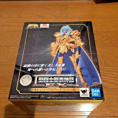 NEW Bandai Saint Seiya Saint Cloth Myth EX Pisces Aphrodite Gold Revival Ver. • $326.99