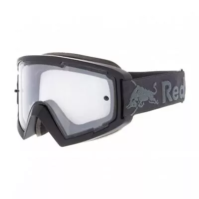 Red Bull Spect Whip MX Goggles Black - Clear Lens Motocross Quad ATV RedBull • $100.97