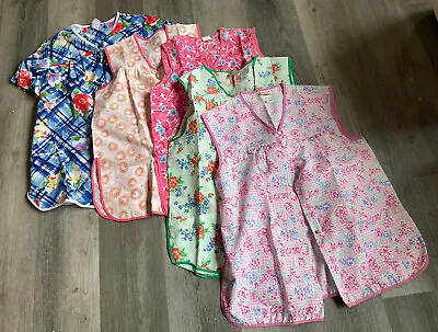 VINTAGE Ladies COBBLER APRONS LOT OF 5 NEW OLD STOCK (4) Small & (1) Medium • $31.94