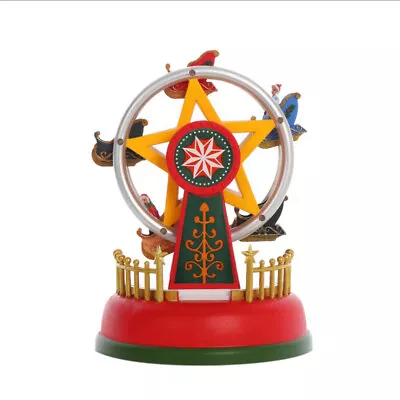 (1)Romantic Carousel Wheel With Luminous Animated Christmas Item For Desktop DO • $53.32