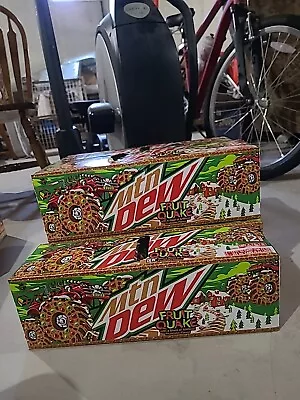Mtn Dew Fruit Quake 12 Pack Unopened Sealed Box  Discontinued Limited Mountain • $30