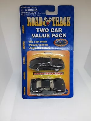 Porsche  Speedster & 959 Midnight Magic  Pack Maisto Road & Track 1/64 Scale B74 • $15.99