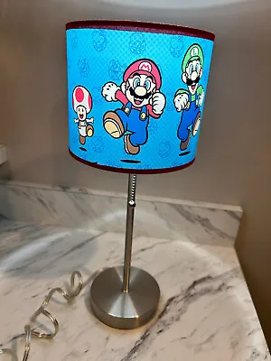 Idea Nuova Nintendo Super Mario Bros. Lamp Kids Table Stick Lamp • $18