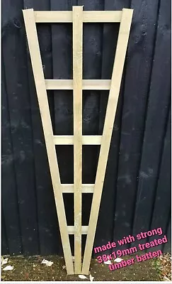 1 Strong Heavy Duty Not Flimsy Fan Trellis Garden Plant Support 4 Ft X 1 Ft • £24.95