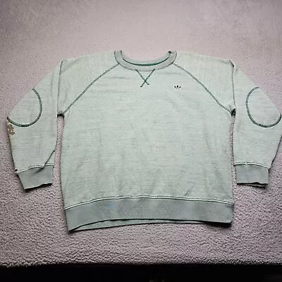 Adidas Sweatshirt Mens XL VINTAGE Gray Long Sleeve Pullover • $10
