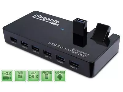 Plugable USB 3.0 To DVI/VGA/HDMI Video Graphics Adapter For Multiple Monitors Up • $145.38