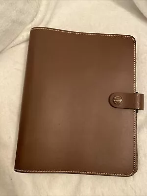 Filofax The Original Made In The UK A5 Organiser Real Leather Brown • £39.99
