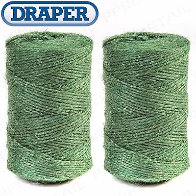 100M-500M NATURAL Garden Twine STRONG Jute String Plant/Stem Support/Training • £6.93