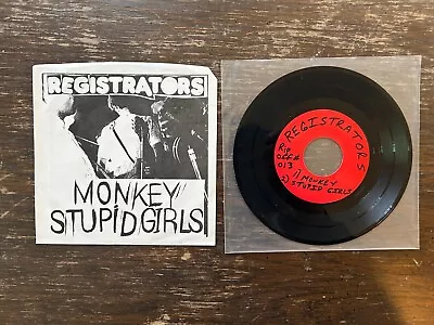 THE REGISTRATORS Monkey RIP OFF RECORDS 7  The Rip-Offs The Mummies Guitar Wolf • $4.99