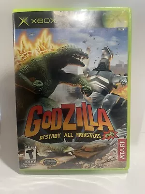 Godzilla: Destroy All Monsters Melee (Xbox 2003) NO MANUAL • $49.99