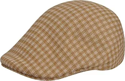 KANGOL Houndstooth 507 Tropic Ivy Cap K1327CO Summer Driving Hat Style • £36.60