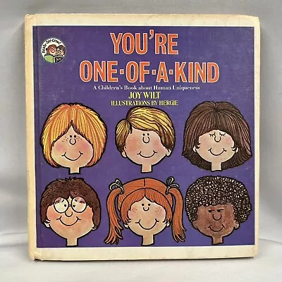 Vtg 1979 You’re One Of A Kind Joy Wilt Children's Book Ready Set Grow Kids • $4.98