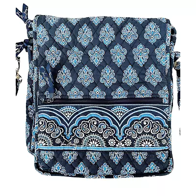 VERA BRADLEY CROSSBODY BLUE Retired 2009 Calypso Medium Pre-Owned • $15