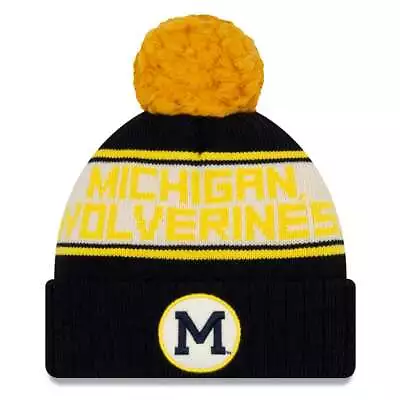 Michigan Wolverines New Era A3 Vintage Knit Beanie • $25.99