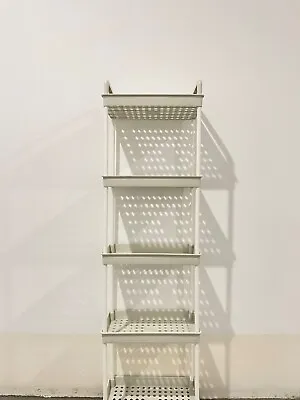 Kitchen Trolley Cart Rack Vegetable Basket Shelf Organizer 5 Tiers Holder AU • $99