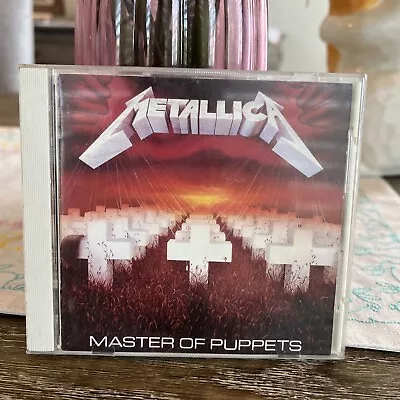 CD Metallica Master Of Puppets Japan 32DP 448 1st Press 1986 • $49.99