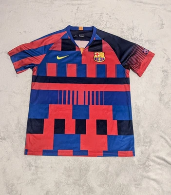 £25 • Buy  FC Barcelona 2018 Mashup Shirt Nike Mens XL 20th Anniversary Jersey