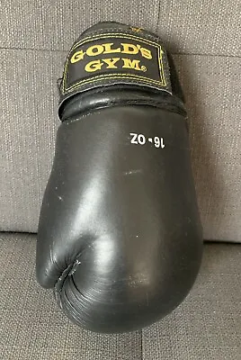 £13.20 • Buy Golds Gym 16oz Black Leather Boxing Glove Left Hand Glove Only