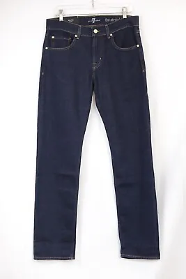 7 Seven For All Mankind The Straight Classic Jeans Men (Sz 29 30 31 32 38) NWT • $79.95