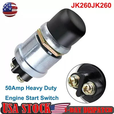 Switch Push Button Horn Engine Start Starter For Car Boat Track 12V Waterproof • $3.70