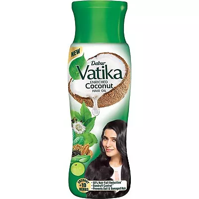 Vatika Enriched Coconut Hair Oil  450 Ml Reduce 50% Hairfall In 4 Weeks • $22.73