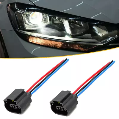 H13 9008 Female Socket Headlight Socket LED Plug Wire Harness Adapter Connector- • $16.71