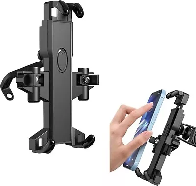 Bike Phone Mount - Universal Motorcycle Mount Anti Shake Bicycle Phone Holder • $13.99