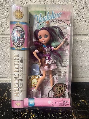Ever After High Sugar Coated Madeline Hatter Doll~New Damaged Box READ DESC! • $49.99
