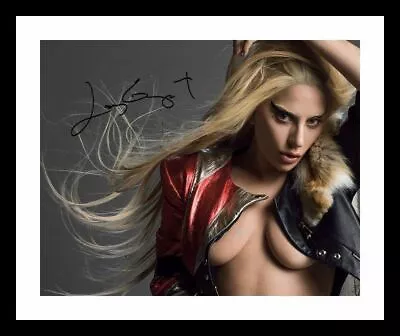 Lady Gaga Autograph Signed & Framed Photo • £19.99