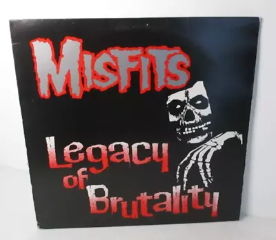 MISFITS - LEGACY OF BRUTALITY - LP Vinyl - Plan 9 - PL9-06 - 13 Unreleased Cuts • $19.99