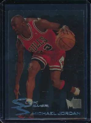 Michael Jordan 1995-96 Metal Slick Silver Acetate Insert # 3 Sp! Bulls Goat! • $199.99