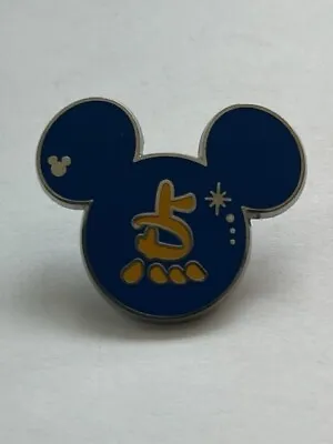 SDR Hidden Mickey Dark Blue Icon With Chinese Symbol Disney Pin (B2) • $16.95