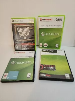 Xbox 360 Games Lot Of 4 COD Mod Warfare2 Sonic And Sega Guitar Hero5 Snoopy • $20