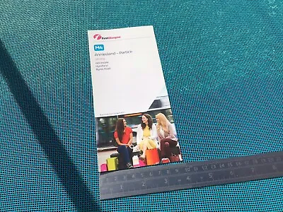 £5 • Buy First Glasgow Scottish Bus Group Route M4 Timetable April 2017 Anniesland