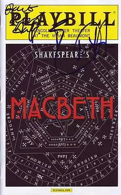 Ethan Hawke & Anne-Marie Duff Signed Autographed MacBeth Playbill • $145.15