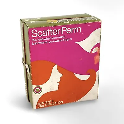 $32 • Buy Vintage Toni Scatter Perm 1969 Swing Arm Curlers Retro Box Papers How-To Booklet