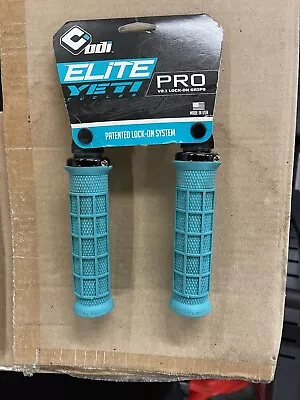 ODI Elite Pro Lock On Grips MTB Mountain Bike Handlebar Grip Enduro DH Race • £15