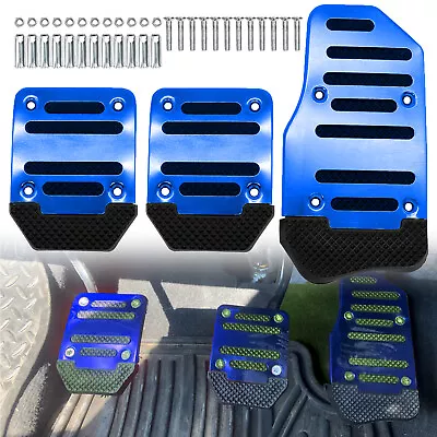£6.89 • Buy 3Pcs/Set Non-Slip Universal Car Pedal Pad Cover Car Interior Decor Accessories
