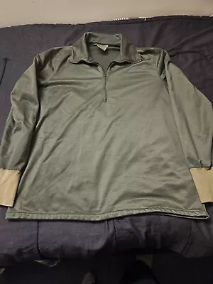 Military Sleep Shirt Size L  8415-00-890-2102 Heat Retentive/Moisture Resistant • $15