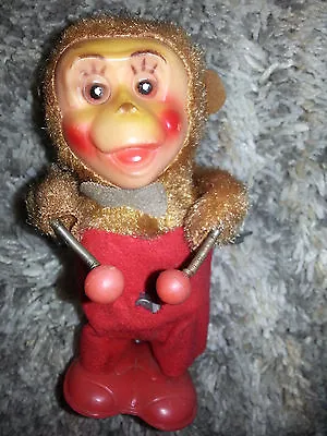 £67.58 • Buy Vintage DRUMMER MONKEY Antique WIND UP TOY Rare COLLECTIBLE Made In China WORKS