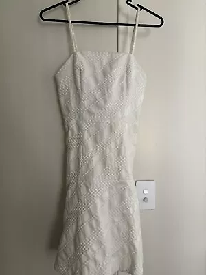 Kookai White Mini Dress Size 34 Or AU 6 • $5