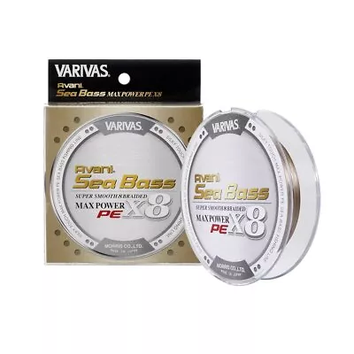 VARIVAS Avani SeaBass Max Power PE X8 Braid Fishing Line • $34.70