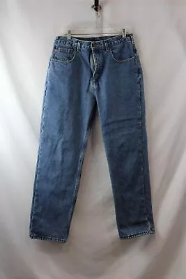 Carhartt Men's Fleece Lined Straight Jeans SZ-34x32 • $9.99