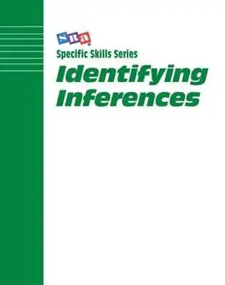 $2.55 • Buy Specific Skills Series, Identifying Inferences, Book C By Richard Boning: Used